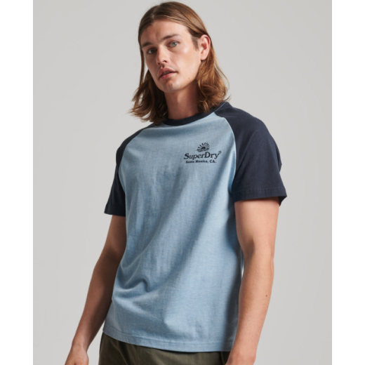SUPERDRY MUŠKA MAJICA PLAVA/TEGET