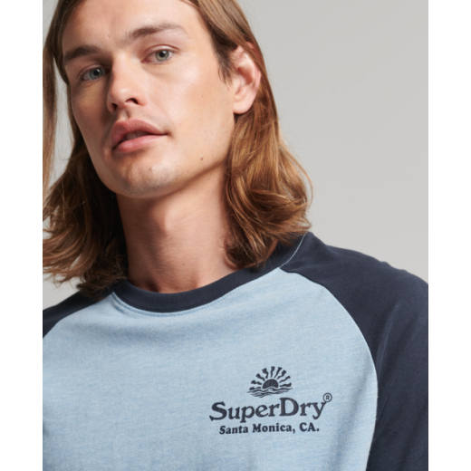 SUPERDRY MUŠKA MAJICA PLAVA/TEGET 25805