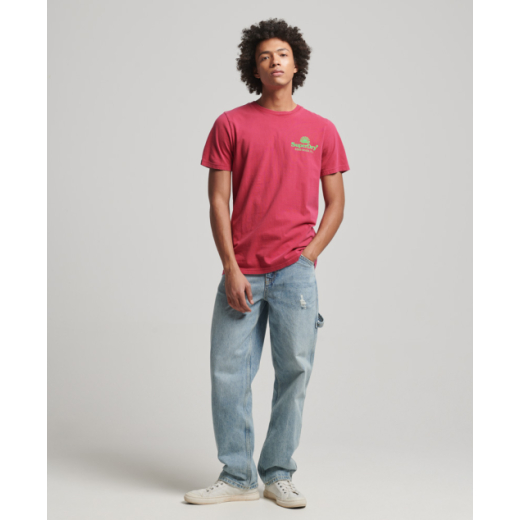 SUPERDRY MUŠKA MAJICA ROZA 25804