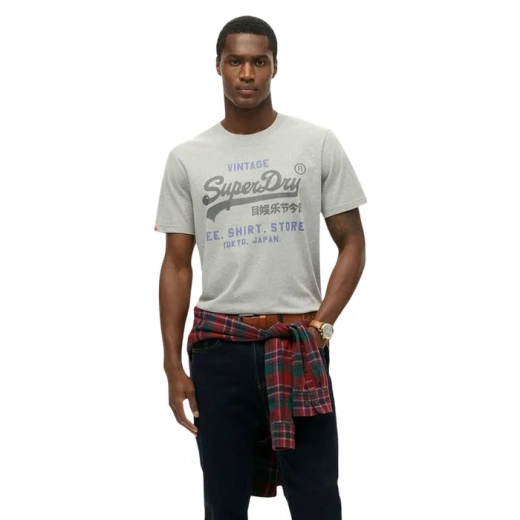 SUPERDRY MUŠKA MAJICA SIVA
