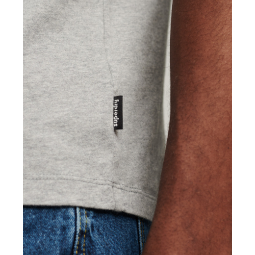 SUPERDRY MUŠKA MAJICA SIVA/TEGET 25772