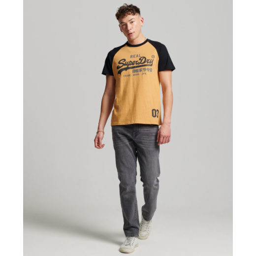 SUPERDRY MUŠKA MAJICA ŽUTA/CRNA 25244