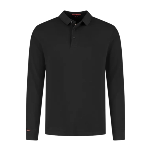 SUPERDRY MUŠKA POLO MAJICA CRNA