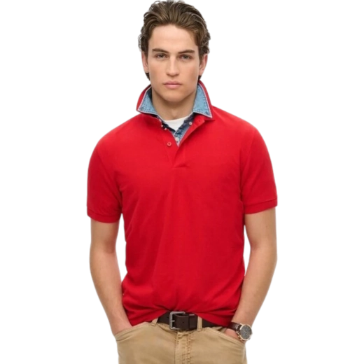 SUPERDRY MUŠKA POLO MAJICA CRVENA