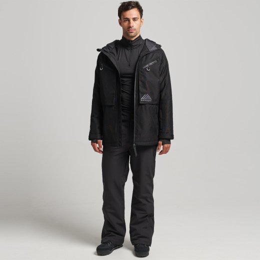 SUPERDRY MUŠKA SKI JAKNA CRNA 23746