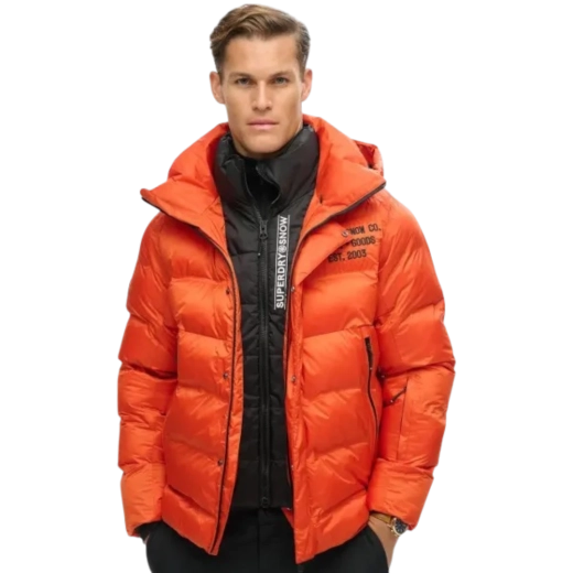 SUPERDRY MUŠKA SKI JAKNA NARANDŽASTA 37089