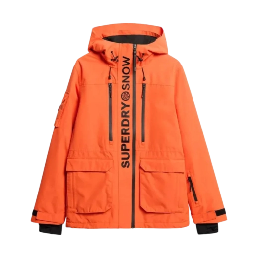 SUPERDRY MUŠKA SKI JAKNA NARANDŽASTA