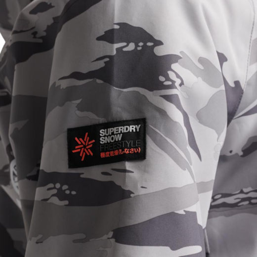 SUPERDRY MUŠKA SKI JAKNA SIVA 29564