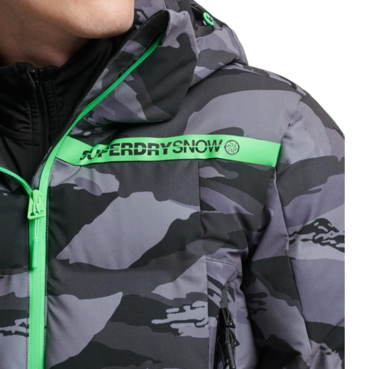SUPERDRY MUŠKA SKI JAKNA SIVA 29568