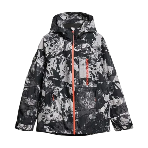 SUPERDRY MUŠKA SKI JAKNA SIVA