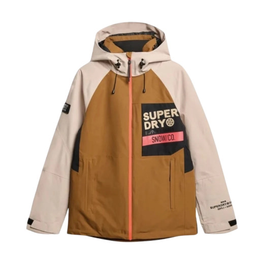 SUPERDRY MUŠKA SKI JAKNA SMEĐA