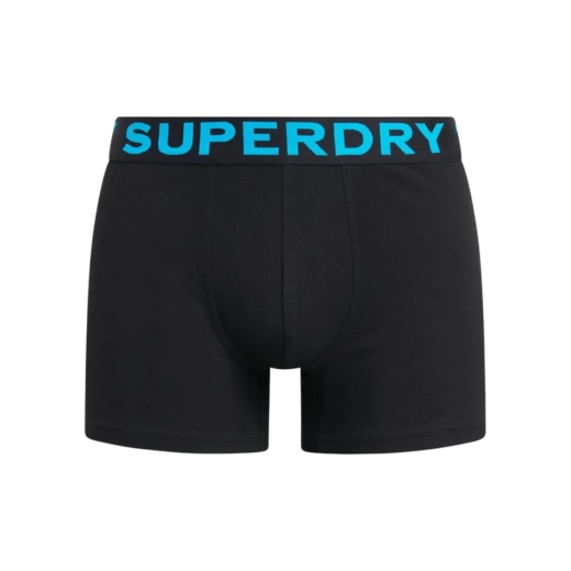 SUPERDRY MUŠKE BOKSERICE CRNA/TEGET