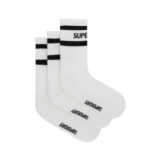 SUPERDRY MUŠKE ČARAPE BIJELA