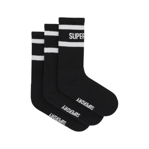 SUPERDRY MUŠKE ČARAPE CRNA