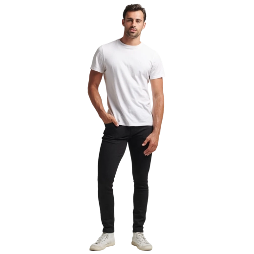 SUPERDRY MUŠKE FARMERKE CRNA