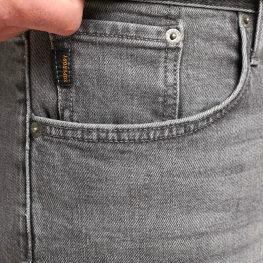 SUPERDRY MUŠKE FARMERKE SIVA 28157