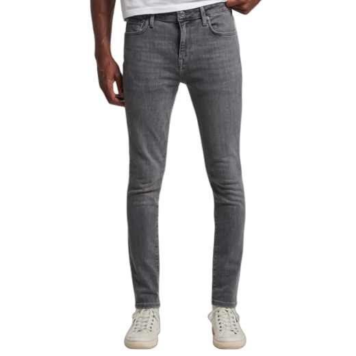 SUPERDRY MUŠKE FARMERKE SIVA