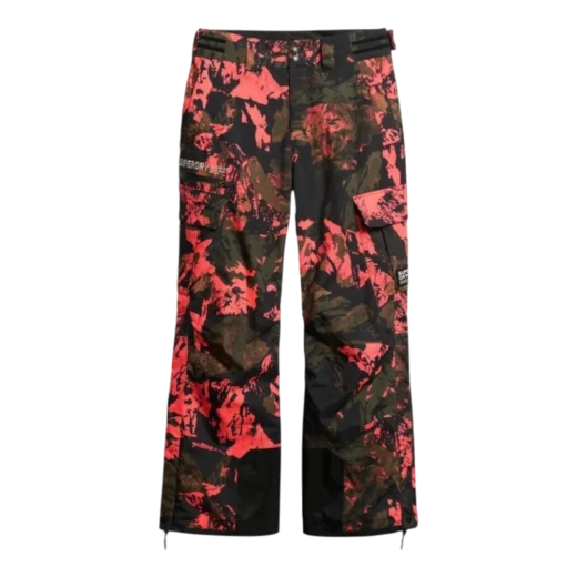 SUPERDRY MUŠKE SKI HLAČE NARANDŽASTA