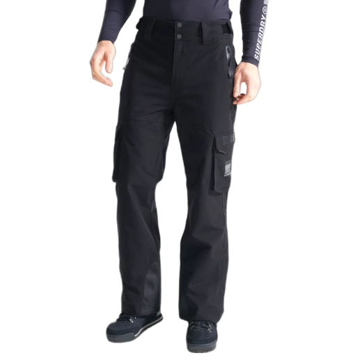 SUPERDRY MUŠKE SKI PANTALONE CRNA