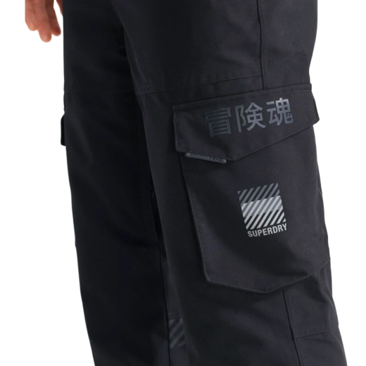SUPERDRY MUŠKE SKI PANTALONE CRNA 30412