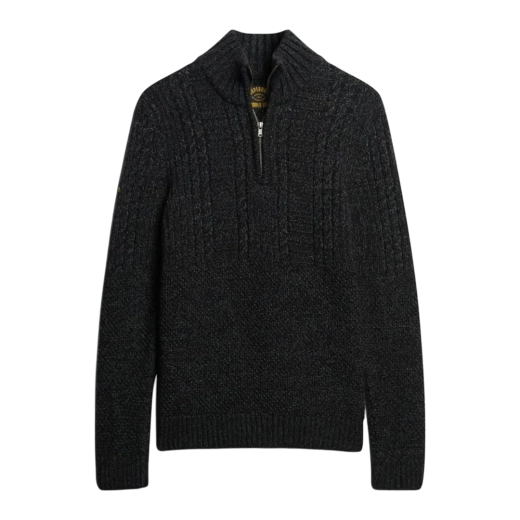 SUPERDRY MUŠKI DŽEMPER CRNA