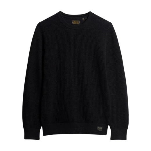 SUPERDRY MUŠKI DŽEMPER CRNA
