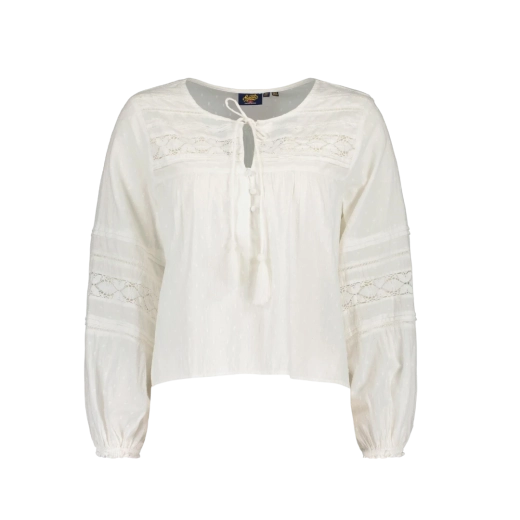 SUPERDRY ŽENSKA BLUZA BIJELA