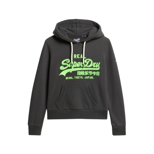 SUPERDRY ŽENSKA DUKSERICA CRNA
