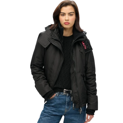 SUPERDRY ŽENSKA JAKNA CRNA