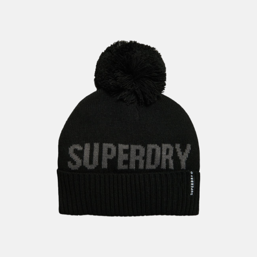 SUPERDRY ŽENSKA KAPA CRNA