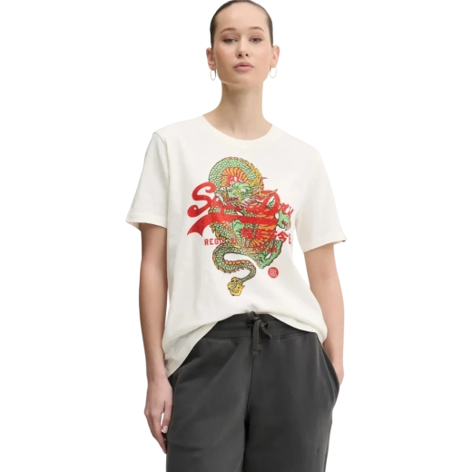 SUPERDRY ŽENSKA MAJICA BIJELA