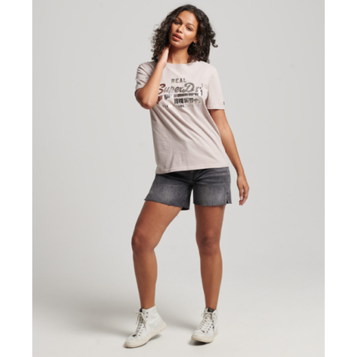 SUPERDRY ŽENSKA MAJICA ROZA 24180