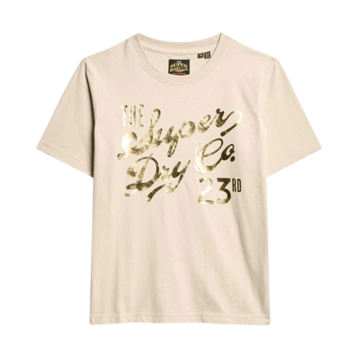 SUPERDRY ŽENSKA MAJICA SIVA