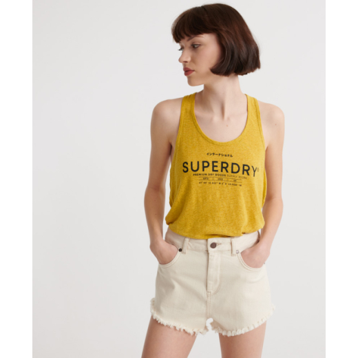 SUPERDRY ŽENSKA MAJICA ŽUTA