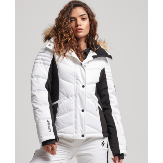 SUPERDRY ŽENSKA SKI JAKNA BIJELA 23784