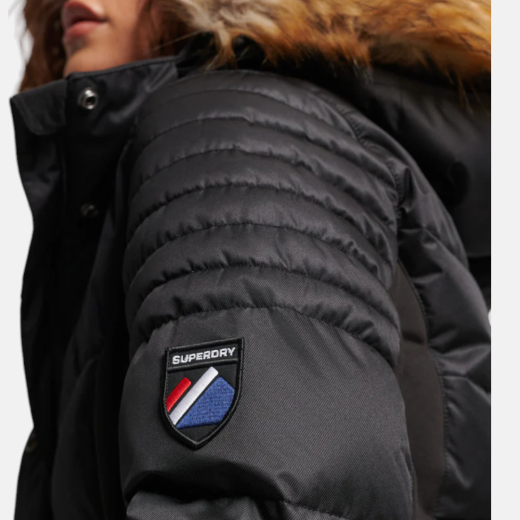 SUPERDRY ŽENSKA SKI JAKNA CRNA 30462