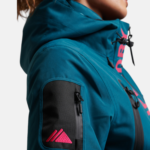 SUPERDRY ŽENSKA SKI JAKNA PLAVA 30460
