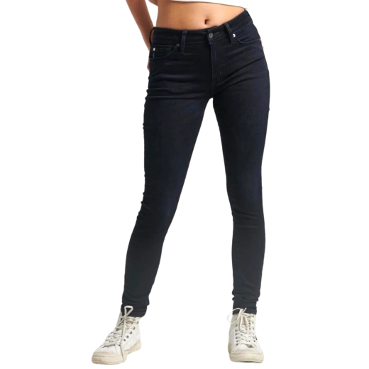 SUPERDRY ŽENSKE FARMERKE CRNA 31466