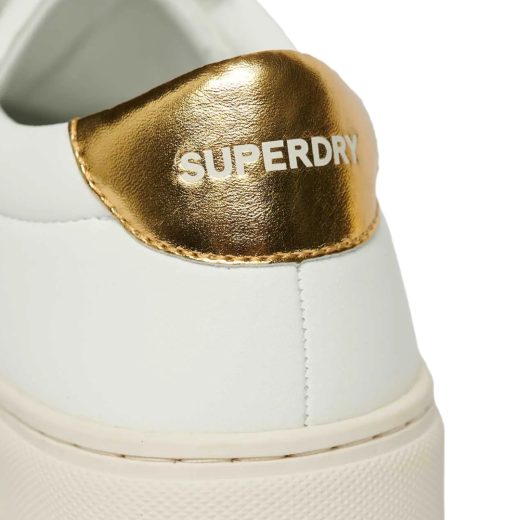 SUPERDRY ŽENSKE PATIKE BIJELA/ZLATNA 30155