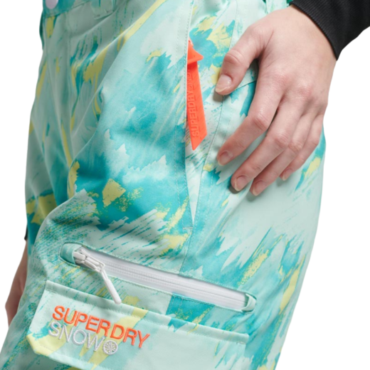 SUPERDRY ŽENSKE SKI HLAČE ZELENA 29582