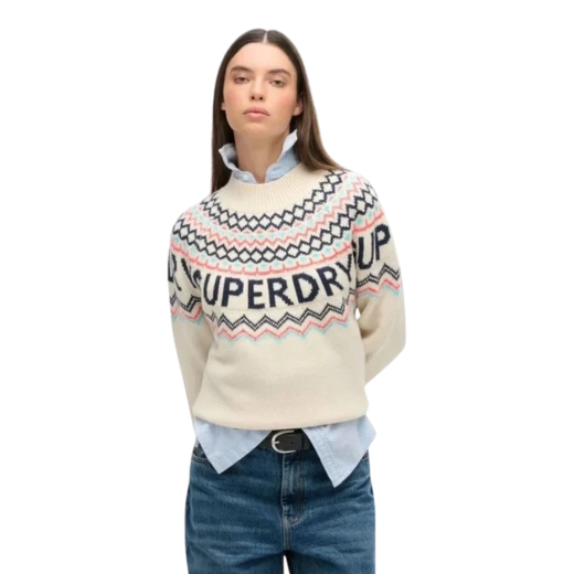 SUPERDRY ŽENSKI DŽEMPER MULTICOLOR