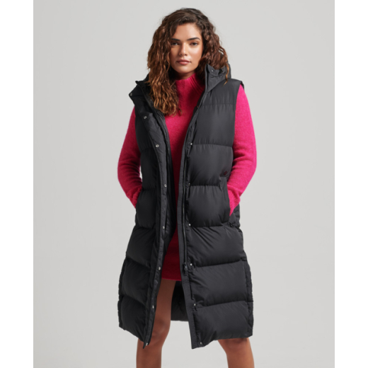 SUPERDRY ŽENSKI PRSLUK CRNA 23773