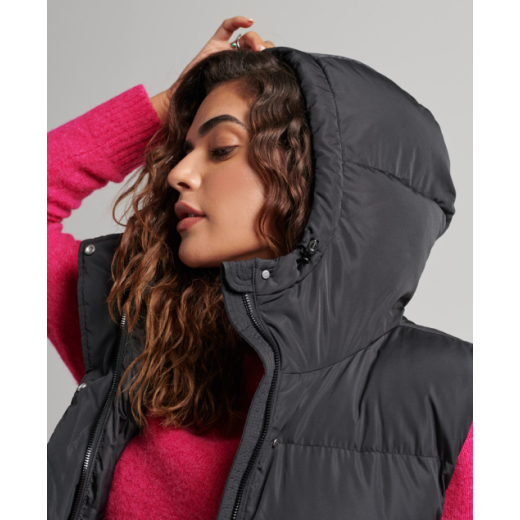 SUPERDRY ŽENSKI PRSLUK CRNA 23773