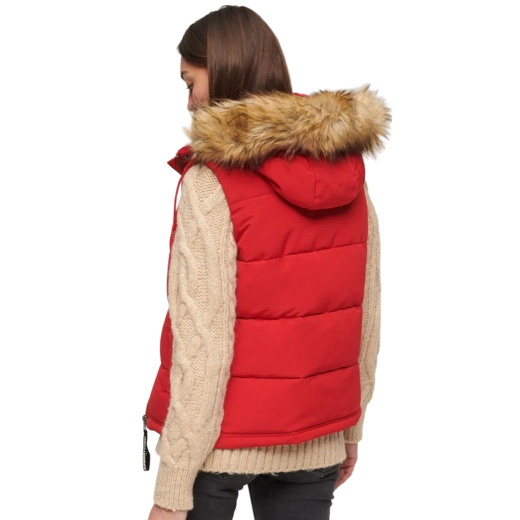 SUPERDRY ŽENSKI PRSLUK CRVENA 30120