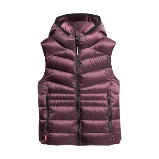 SUPERDRY ŽENSKI PRSLUK LJUBIČASTA