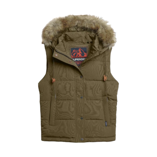 SUPERDRY ŽENSKI PRSLUK MASLINASTA