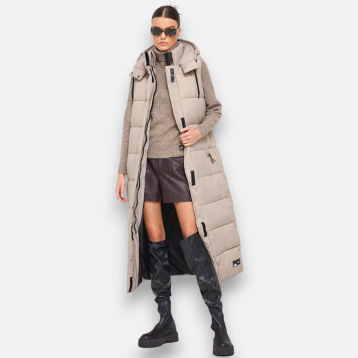 SUPERDRY ŽENSKI PRSLUK SIVA 28298