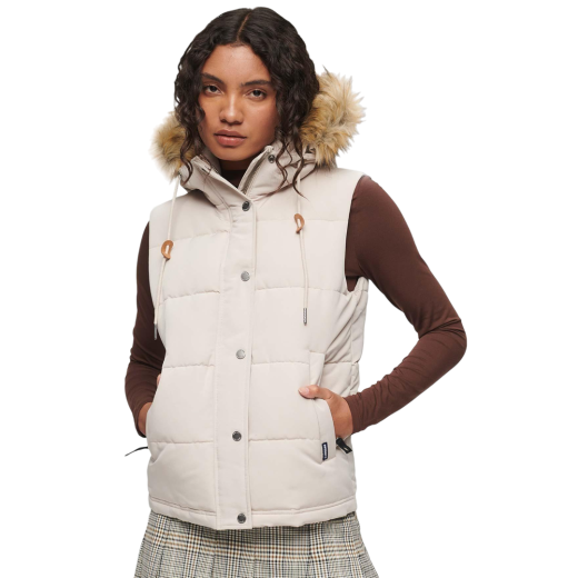 SUPERDRY ŽENSKI PRSLUK SIVA 30118