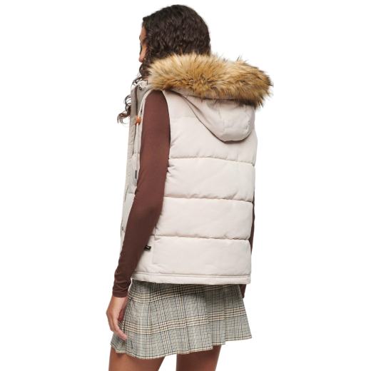 SUPERDRY ŽENSKI PRSLUK SIVA 30118