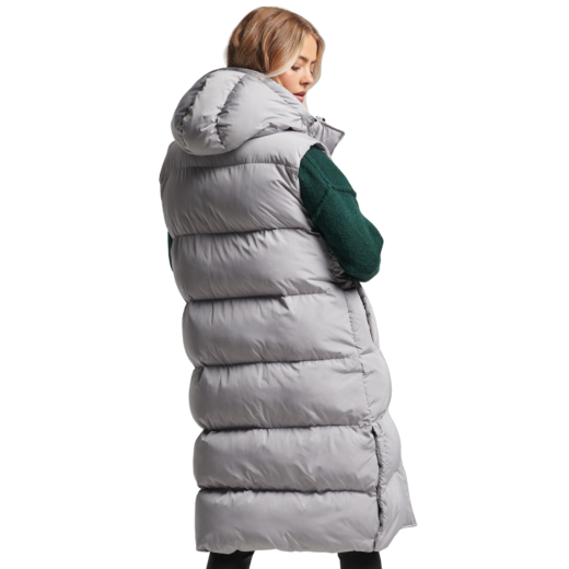 SUPERDRY ŽENSKI PRSLUK SIVA 30451